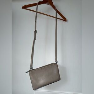 Matt & Nat Taupe Crossbody Bag